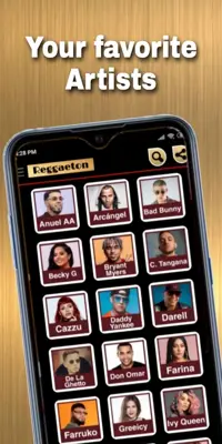 Reggaeton Latino android App screenshot 2